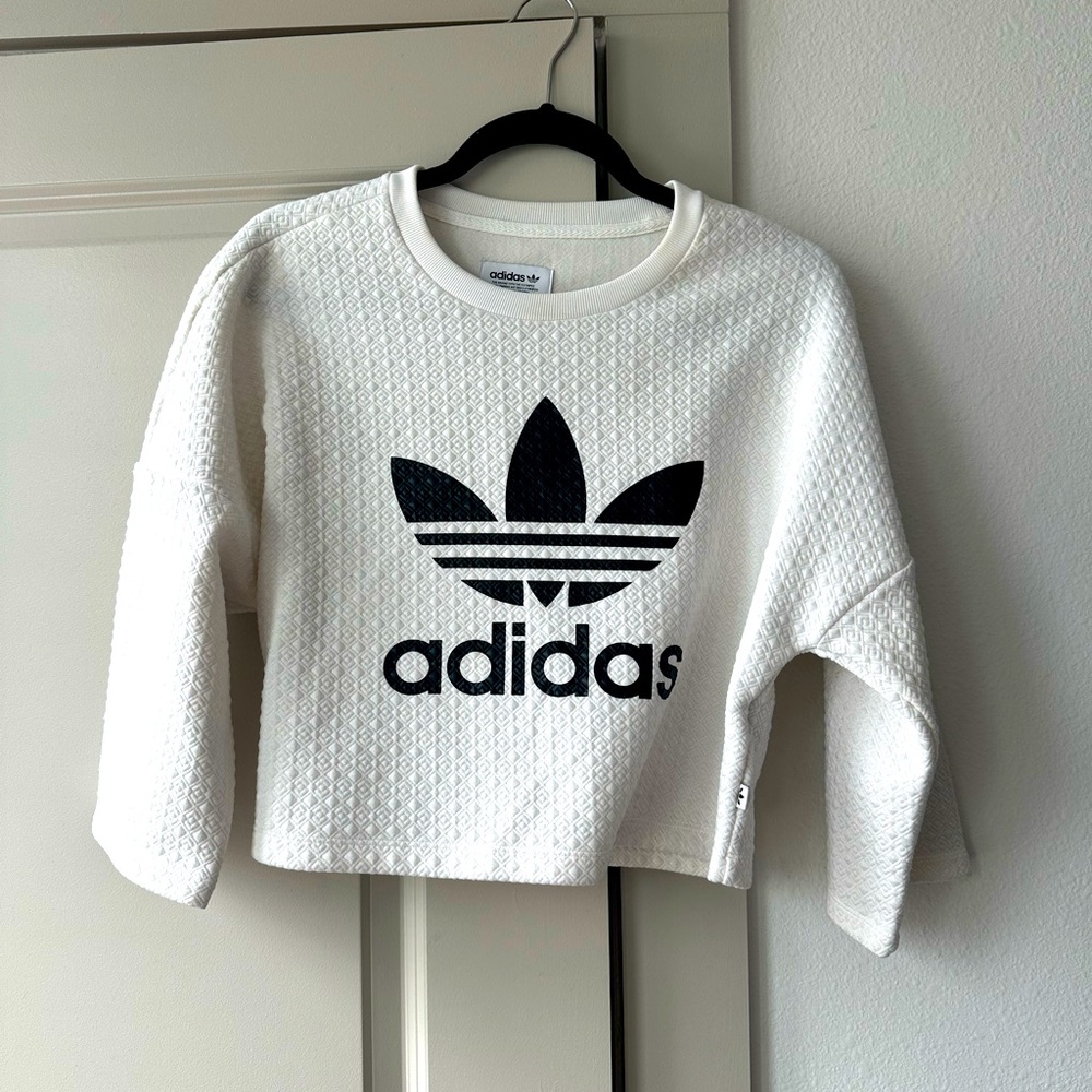 Quilted Adidas Crop - Small
